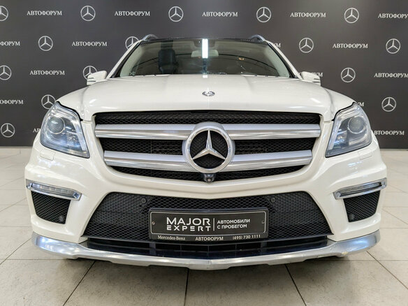 2015 Mercedes-Benz GL-Класс 350 II (X166), белый - вид 1