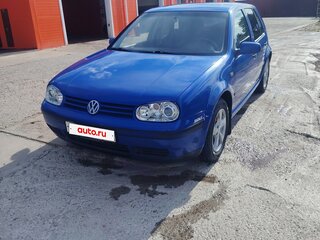 1999 Volkswagen Golf IV, синий, 410000 рублей, вид 2