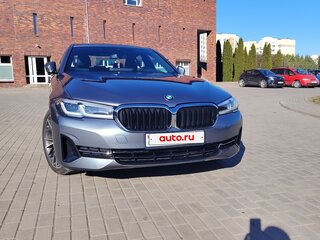 2020 BMW 5 серии 530i xDrive VII (G30/G31/G38), серебристый, 3400000 рублей, вид 2