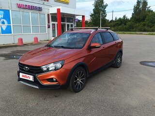 2019 Lada (ВАЗ) Vesta SW Cross I, оранжевый, 750000 рублей, вид 1