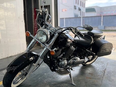 2006 Yamaha XVS650 Drag Star, чёрный, 475000 рублей, вид 4