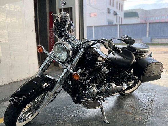 2006 Yamaha XVS650 Drag Star, чёрный, 475000 рублей - вид 3