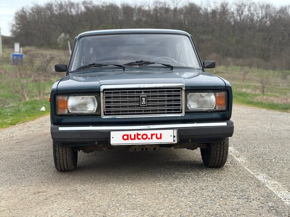 2001 Lada (ВАЗ) 2107, зелёный, 140000 рублей