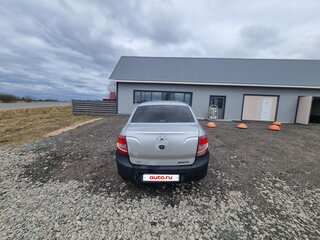 2012 Lada (ВАЗ) Granta I, серебристый, 220000 рублей, вид 3