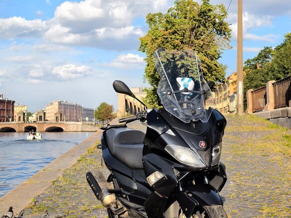 2007 Gilera Nexus, чёрный - вид 4