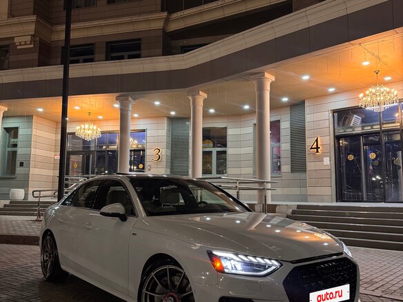 2021 Audi A4 45 TFSI V (B9) Рестайлинг, белый, 3475000 рублей - вид 7