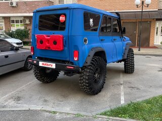 2012 УАЗ Хантер 315196, синий, 1600000 рублей, вид 3