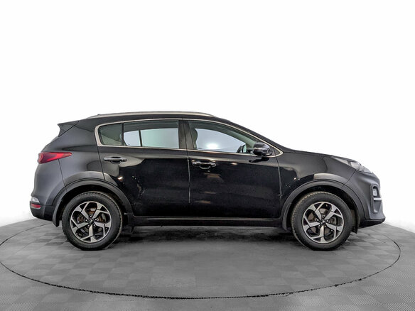 2020 Kia Sportage IV Рестайлинг, чёрный - вид 3