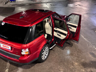 2007 Land Rover Range Rover Sport Supercharged I, красный, 1300000 рублей, вид 5