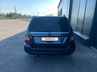 2007 Subaru Forester II Рестайлинг, чёрный, 1000000 рублей, вид 4