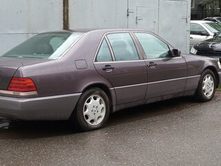 1992 Mercedes-Benz S-Класс 400 III (W140), коричневый, 1499000 рублей, вид 3