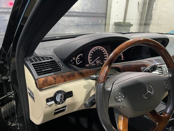2007 Mercedes-Benz S-Класс 320 V (W221), чёрный, 1750000 рублей - вид 12
