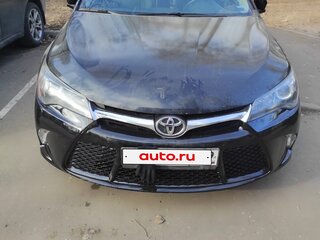 2017 Toyota Camry US Market VII (XV50) Рестайлинг, чёрный, 1650000 рублей, вид 1