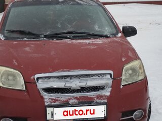 2006 Chevrolet Aveo I, красный, 350000 рублей, вид 1