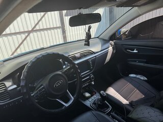 2019 Kia Rio IV, синий, 1500000 рублей, вид 4