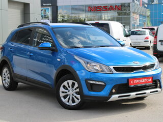 2020 Kia Rio X-Line IV, синий, 1619000 рублей, вид 3