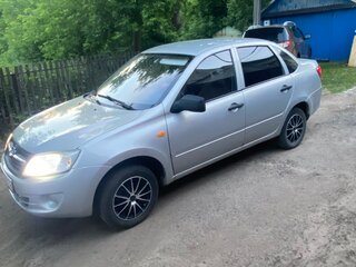 2012 Lada (ВАЗ) Granta I, серебристый, 295000 рублей, вид 5