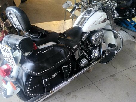 2007 Harley-Davidson Heritage Classic, белый, 800000 рублей, вид 5