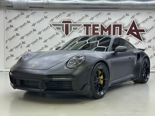 2021 Porsche 911 Turbo VIII (992), чёрный, 19500000 рублей, вид 2