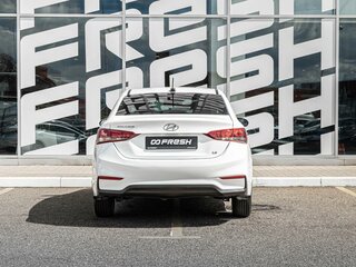 2019 Hyundai Solaris II, белый, 1419000 рублей, вид 4