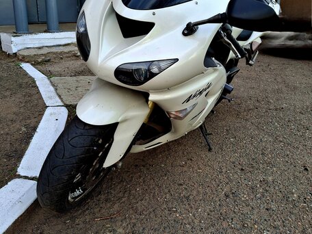 2006 Kawasaki ZX-10R Ninja, жёлтый, 550000 рублей, вид 2