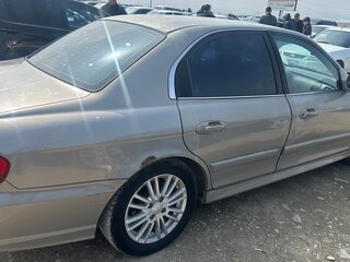 2008 Hyundai Sonata ТагАЗ IV (EF) Рестайлинг, серый, 310000 рублей, вид 1