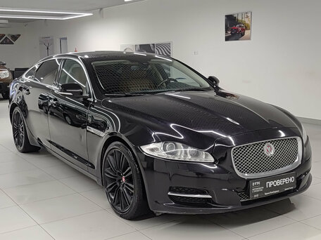 2014 Jaguar XJ IV (X351), чёрный, 1965000 рублей, вид 3
