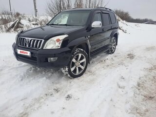 2008 Toyota Land Cruiser Prado 120 Series Рестайлинг, чёрный, 1600000 рублей, вид 1