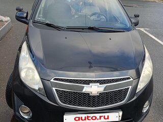 2011 Chevrolet Spark III, чёрный, 660000 рублей, вид 1