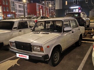 2007 Lada (ВАЗ) 2107, белый, 157000 рублей, вид 1