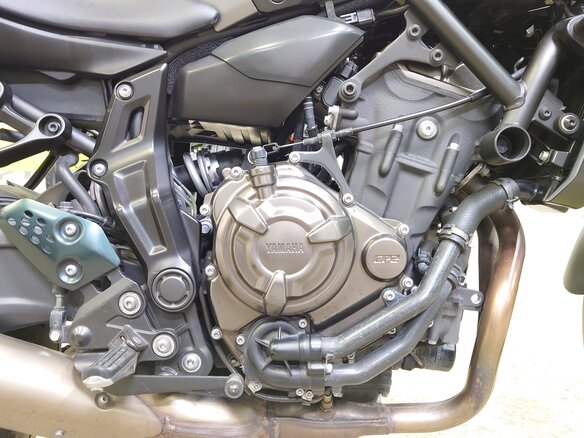2018 Yamaha MT-07 (FZ-07), серый, 615000 рублей - вид 17