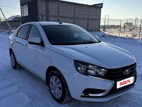 2017 Lada (ВАЗ) Vesta I, белый, 830000 рублей - вид 6