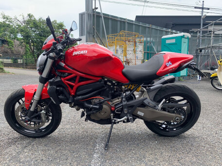 2017 Ducati Monster 821, пурпурный, 449000 рублей, вид 3