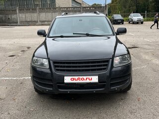 2006 Volkswagen Touareg I, чёрный, 770000 рублей, вид 5