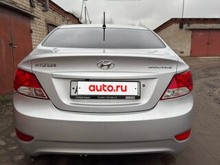 2011 Hyundai Solaris I, серебристый, 778000 рублей, вид 3