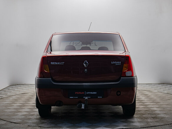 2009 Renault Logan I, красный - вид 3