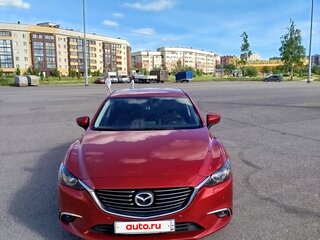 2018 Mazda 6 III (GJ) Рестайлинг, красный, 2300000 рублей, вид 3