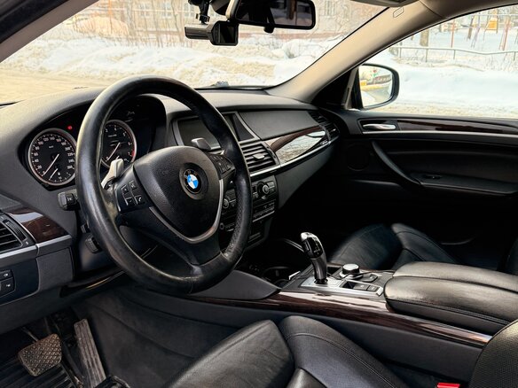 2008 BMW X6 50i 6-speed I (E71), чёрный, 1500000 рублей - вид 3