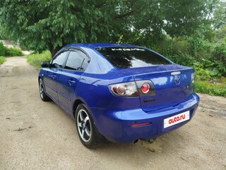 2006 Mazda 3 I (BK) Рестайлинг, синий, 450000 рублей, вид 4