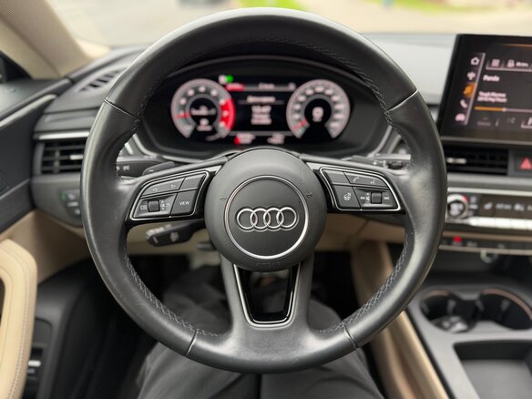 2020 Audi A5 40 TFSI II (F5) Рестайлинг, белый - вид 21