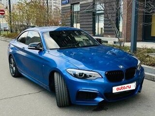 2019 BMW 2 серии F22 Рестайлинг, синий, 3300000 рублей, вид 2
