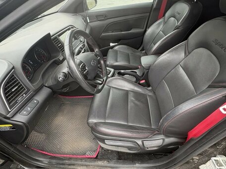 2017 Hyundai Elantra Sport VI (AD), чёрный, 1342000 рублей, вид 5