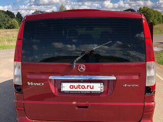 2007 Mercedes-Benz Viano Long L2 I (W639), красный, 1499000 рублей, вид 4
