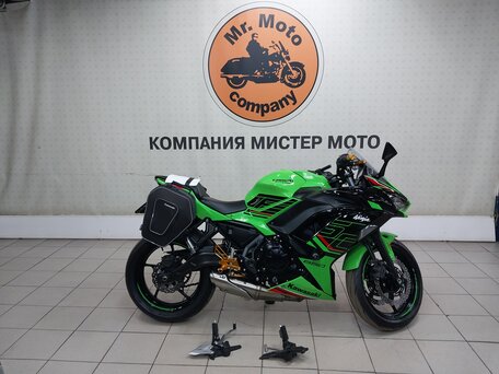 2024 Kawasaki Ninja 650, зелёный, 825000 рублей, вид 1