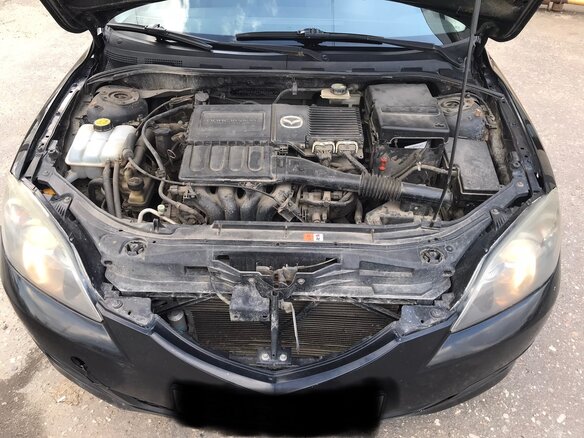 2006 Mazda 3 I (BK) Рестайлинг, чёрный, 430000 рублей - вид 7