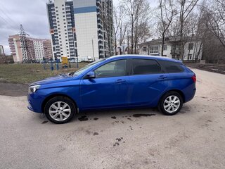 2021 Lada (ВАЗ) Vesta SW I, синий, 1130000 рублей, вид 5