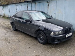 2001 BMW 5 серии 525i IV (E39) Рестайлинг, чёрный, 450000 рублей, вид 5