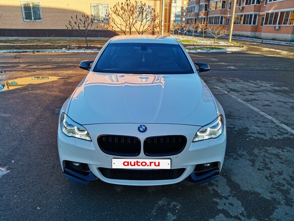 2016 BMW 5 серии 520d VI (F10/F11/F07) Рестайлинг, белый, 2100000 рублей - вид 9