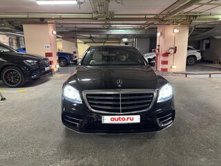 2020 Mercedes-Benz S-Класс 350 d Long VI (W222, C217) Рестайлинг, чёрный, 5500000 рублей, вид 4