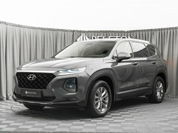 2019 Hyundai Santa Fe IV, серый, 2840000 рублей